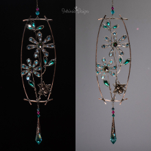 Bee and Daisy Swarovski Suncatcher Bee and Daisy Swarovski Suncatcher