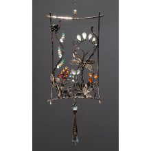 Gemstone Dragonfly Garden Suncatcher