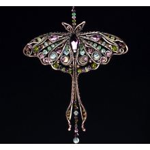 Moth Swarovski Crystal Suncatcher Moth Swarovski Crystal Suncatcher