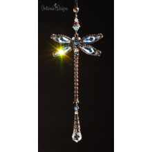 Dragonfly Swarovski Crystal Suncatcher Dragonfly Swarovski Crystal Suncatcher