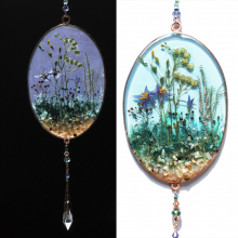 Wildflower Resin Suncatcher