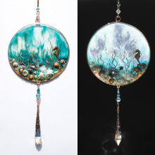 Seascape Resin Suncatcher