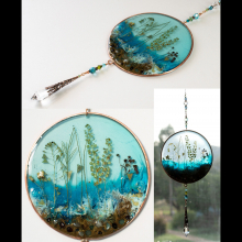Resin Landscape Suncatcher