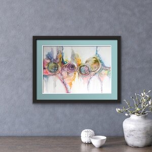 ORIGINAL ABSTRACT WATERCOLOUR ON YUPO PAPER ... A4 SIZE ...  30 X 21cm (11.8” x 8.2”)