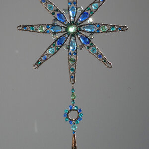 STAR MANDALA SWAROVSKI CRYSTAL WINDOW SUNCATCHER