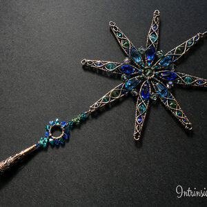 STAR MANDALA SWAROVSKI CRYSTAL WINDOW SUNCATCHER