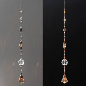 MINIMALIST BOHO STYLE LONG CRYSTAL SUNCATCHER