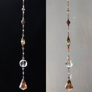 MINIMALIST BOHO STYLE LONG CRYSTAL SUNCATCHER
