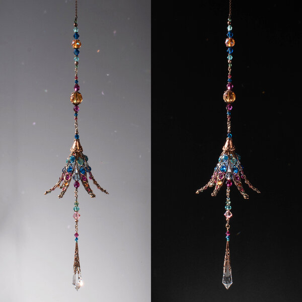 LONG LILY CRYSTAL WINDOW SUNCATCHER
