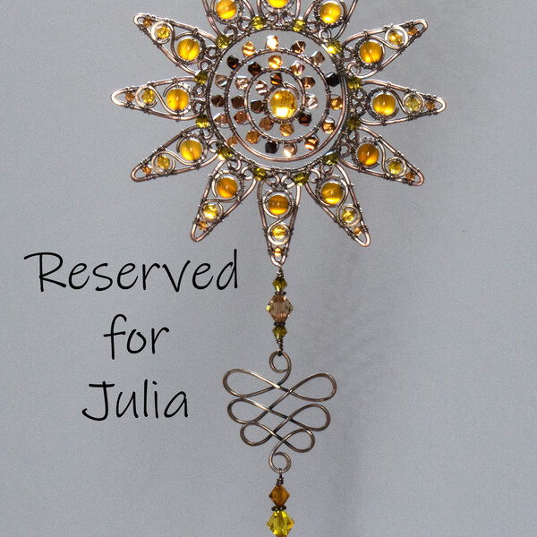 RESERVED FOR JULIA